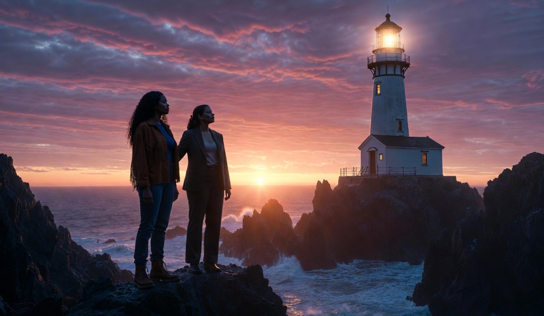 Afro indigenous woman getting help